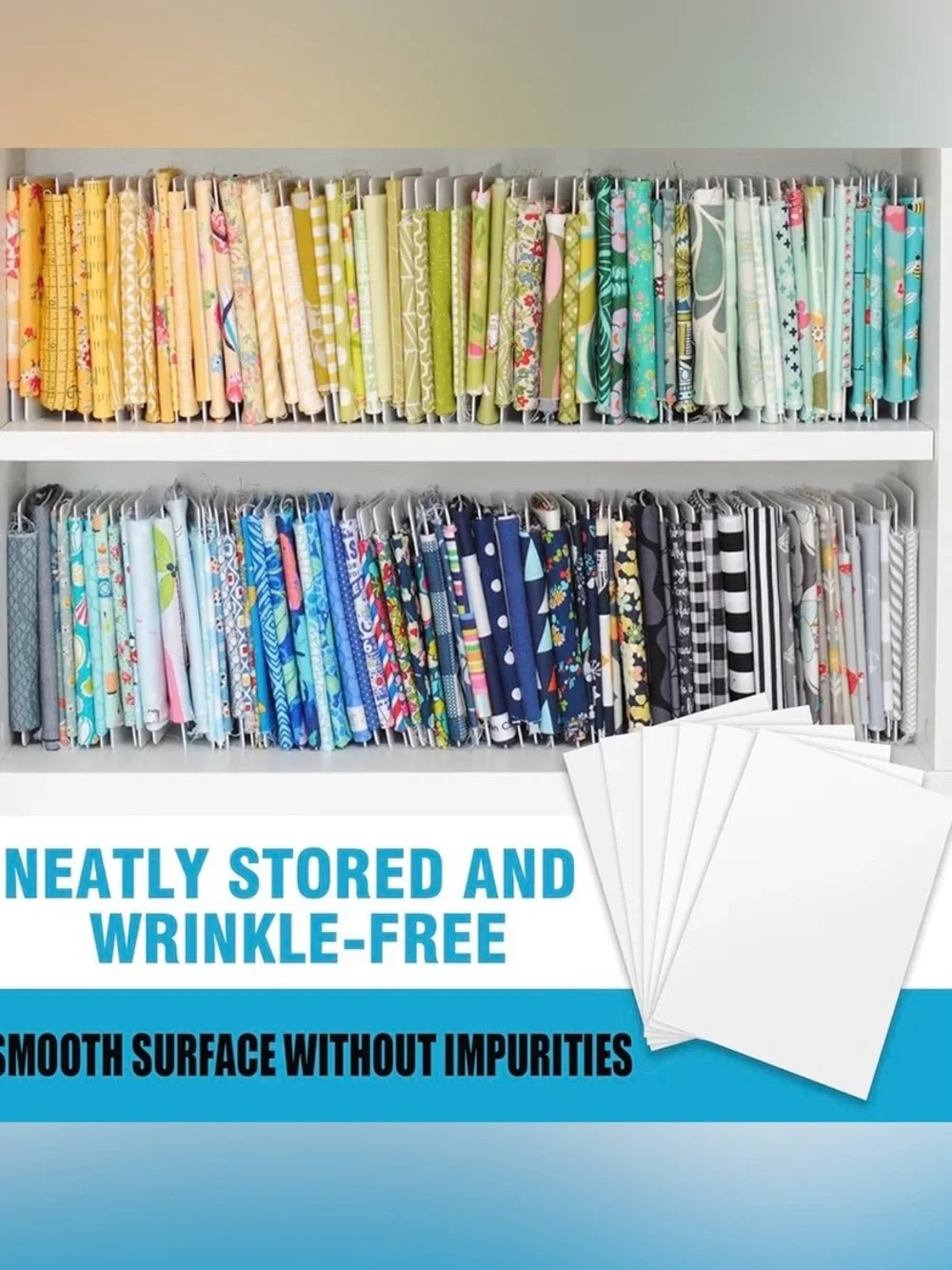 Set of 200 Comic Book Boards for Fabric Storage